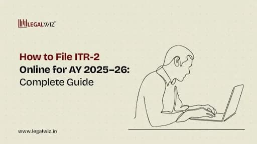 How to File ITR-2 Online