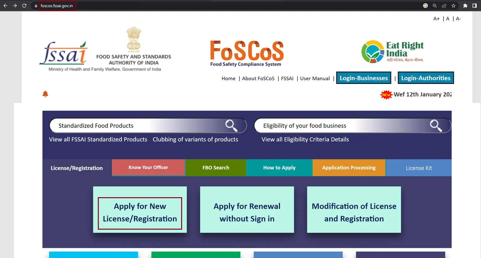 FoSCoS website