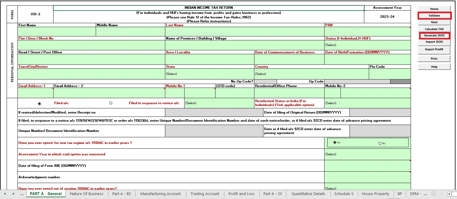 how to file itr 3 online