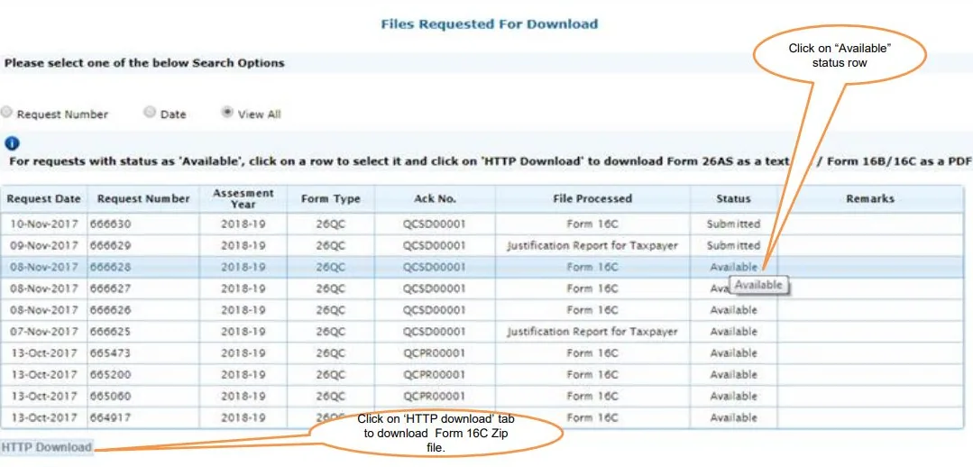 Download Form 16C