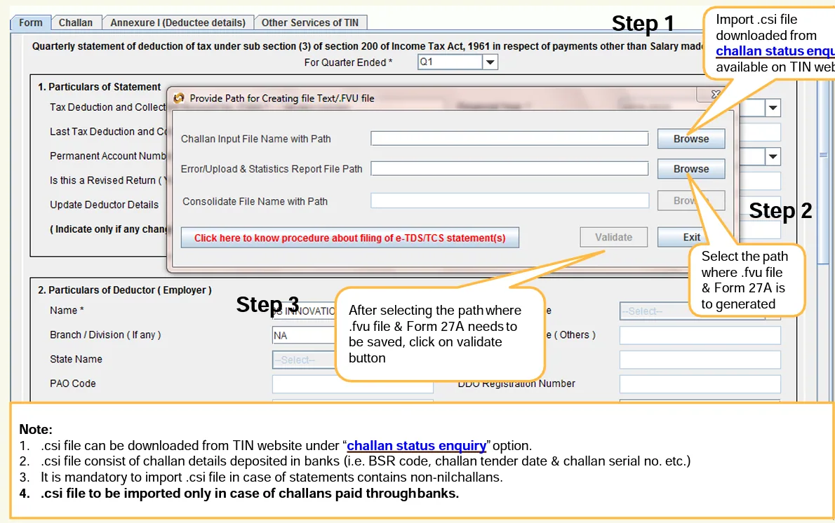 Choosing where to save FVU file.