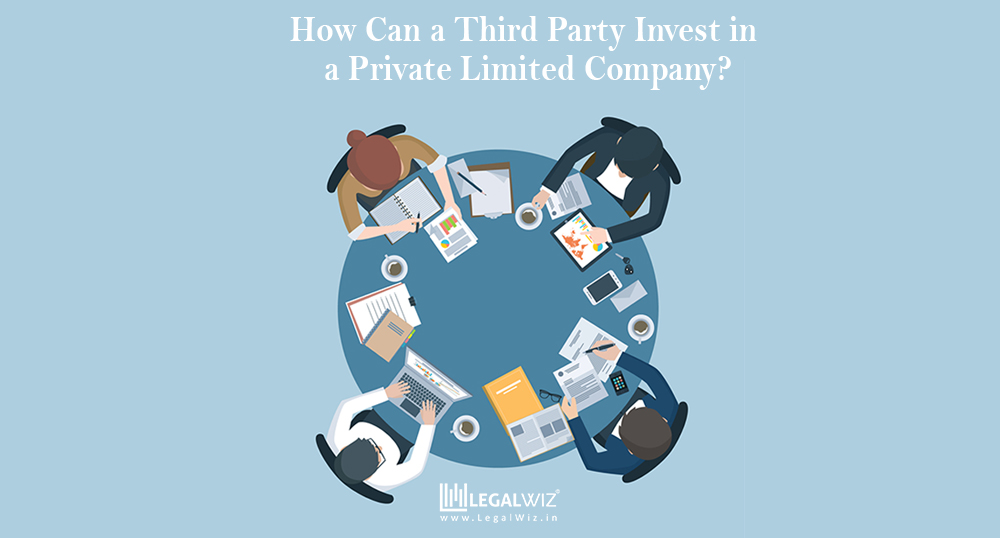 How can a third party invest in a Private Limited Company?