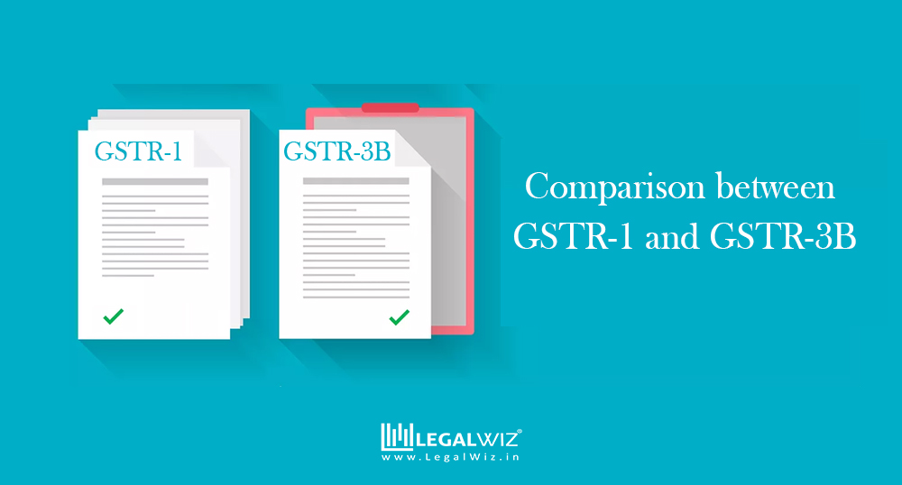Compare GSTR 1 and GSTR 3b