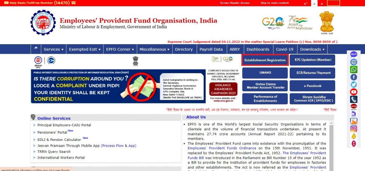 Simplified Guide On PF Registration Process - LegalWiz.in