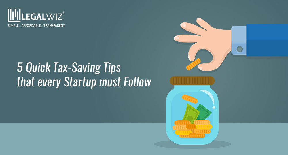 tax saving tips for startup