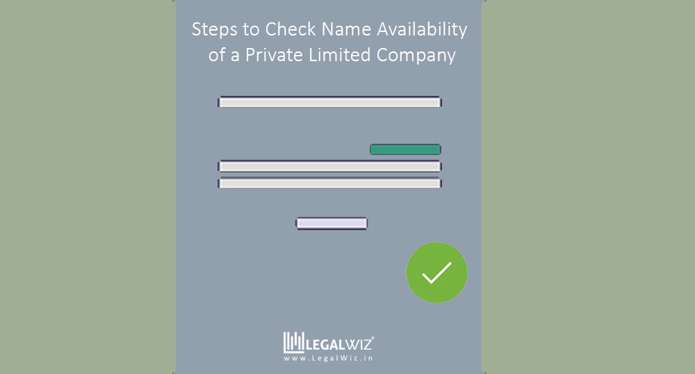 step by step process to check availibility of company name
