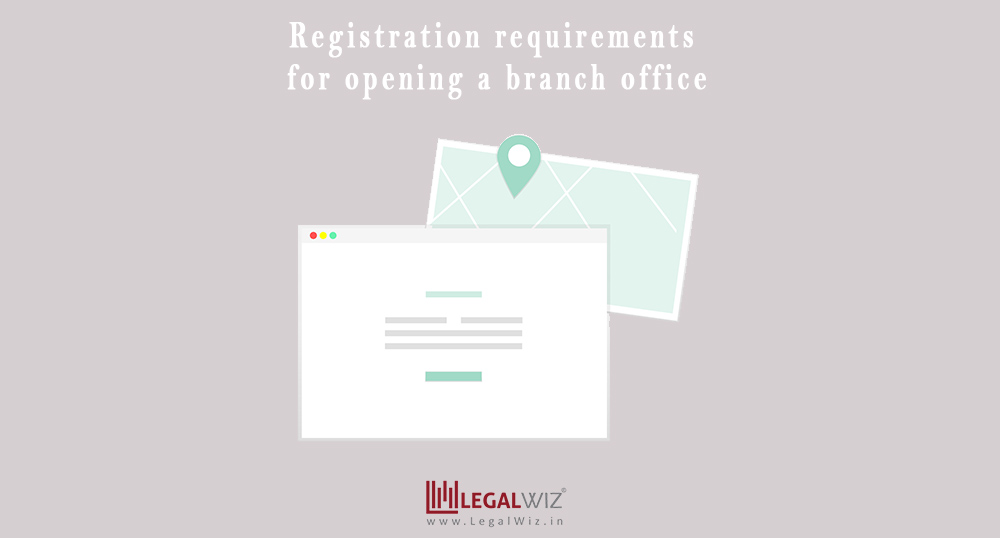 Register business branch office address in India