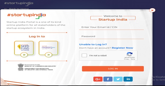 Create Startup login: step 6