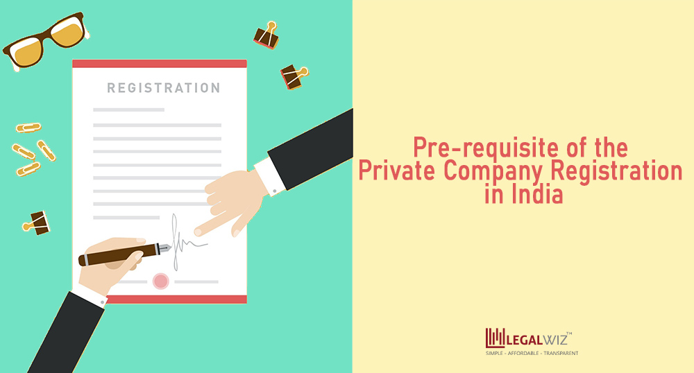 pre-requisite for private company