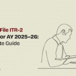How to File ITR-2 Online