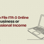 How to File ITR-3 Online