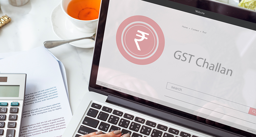 Generate GST Challan