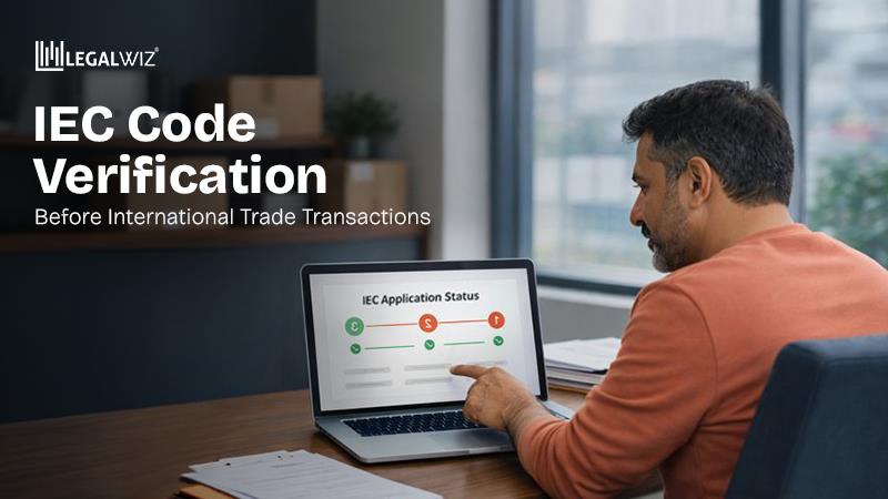 IEC Code Verification Before International Trade Transactions IEC Code Verification Before International Trade Transactions