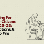 ITR Filing for Senior Citizens