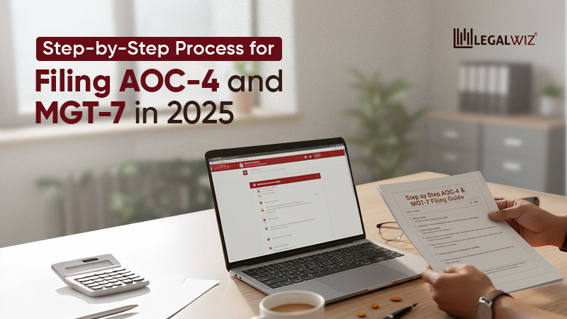Process for Filing AOC-4 Step-By-Step Process For Filing AOC-4 And MGT-7 In 2025