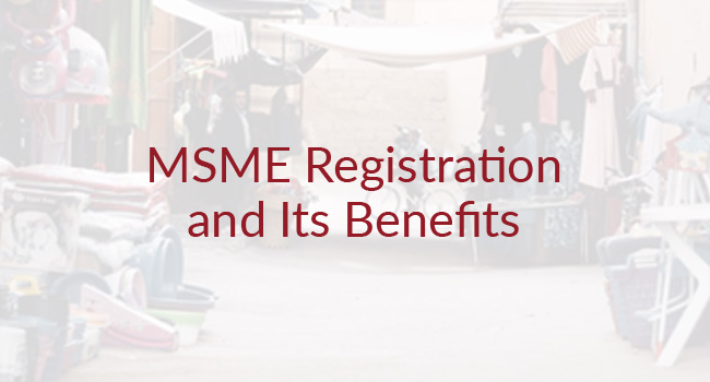 Register your entity under MSME Sector in India