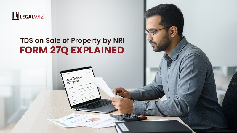 TDS on Sale of Property by NRI_ Form 27Q Explained_ TDS on Sale of Property by NRI: Form 27Q Explained Under Income Tax Rules