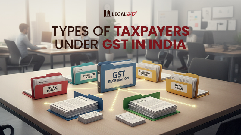 Types of Taxpayers Under GST in India How Many Types of Taxpayers Are There in GST?