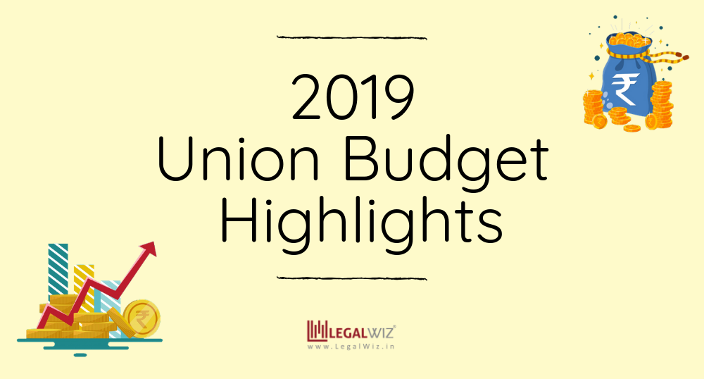 UNION BUDGET 2019