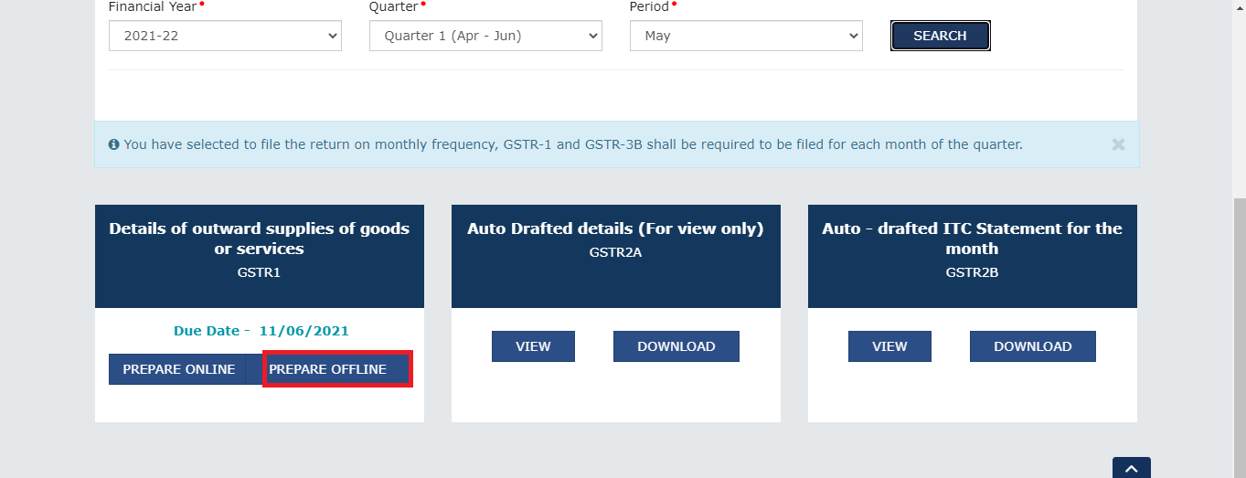 How to download gstr 1 legalwiz in