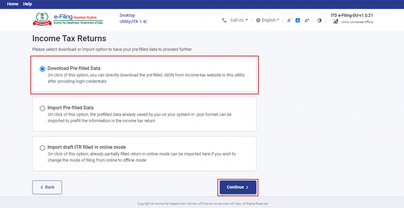 India Json File How to download JSON utility for ITR - LegalWiz.in