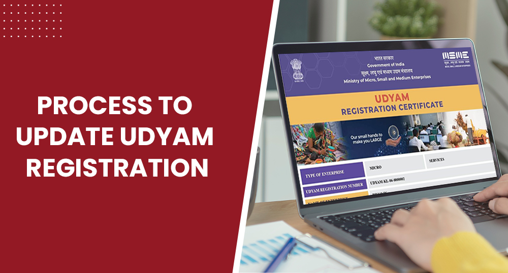 Process to update Udyam Registration