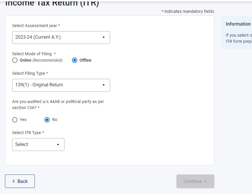 File itr step 3