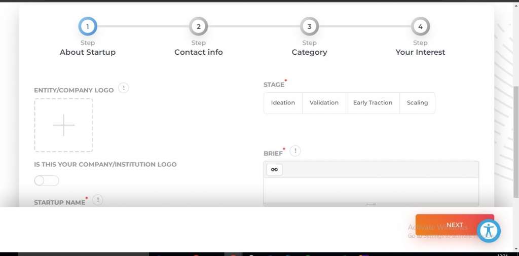 Startup India Login: complete submission