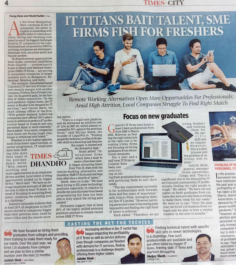 IT Titans Bait Talent… IT Titans Bait Talent...