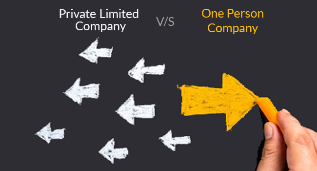 OPC vs Pvt ltd : The difference between one person company and private limited company