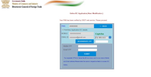 step 5: print iec online